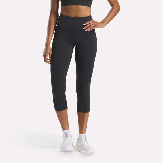 Reebok Women Women's Lux 3/4 High-Rise Leggings