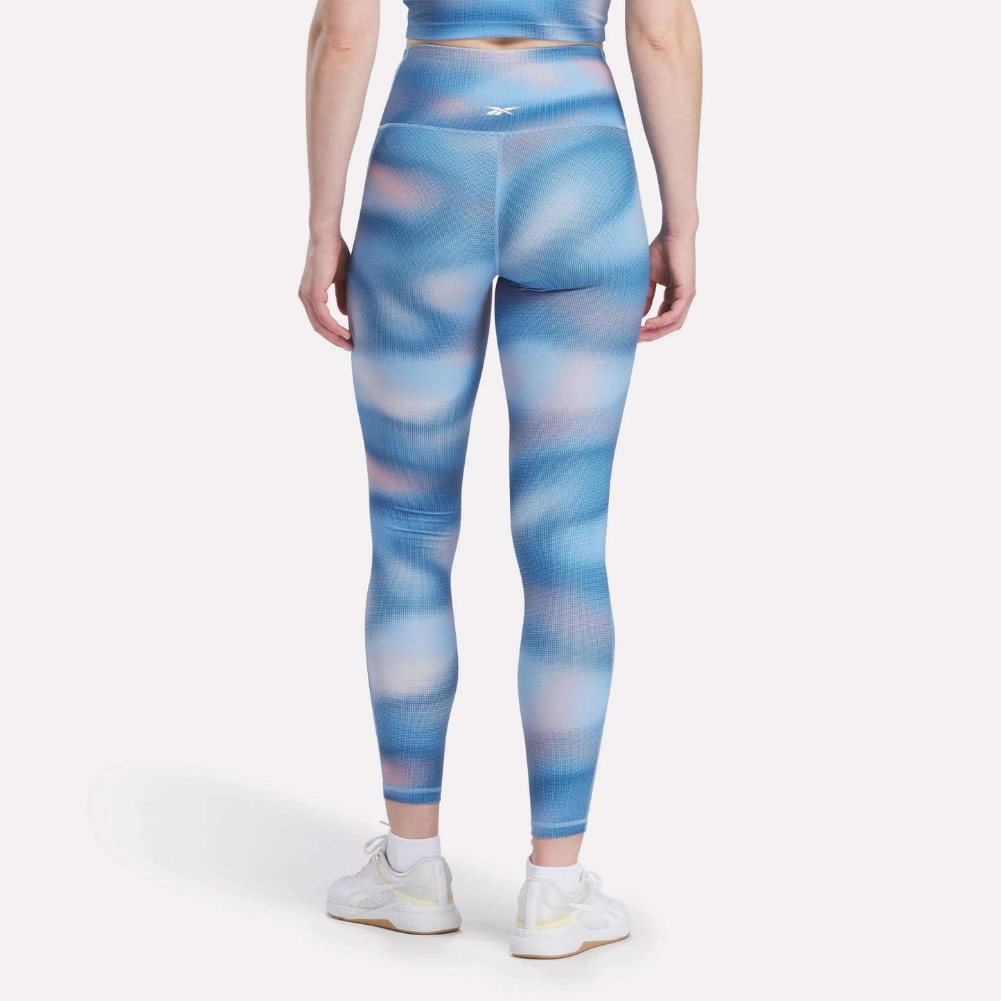 Reebok Women Fluid Print High-Rise Leggings