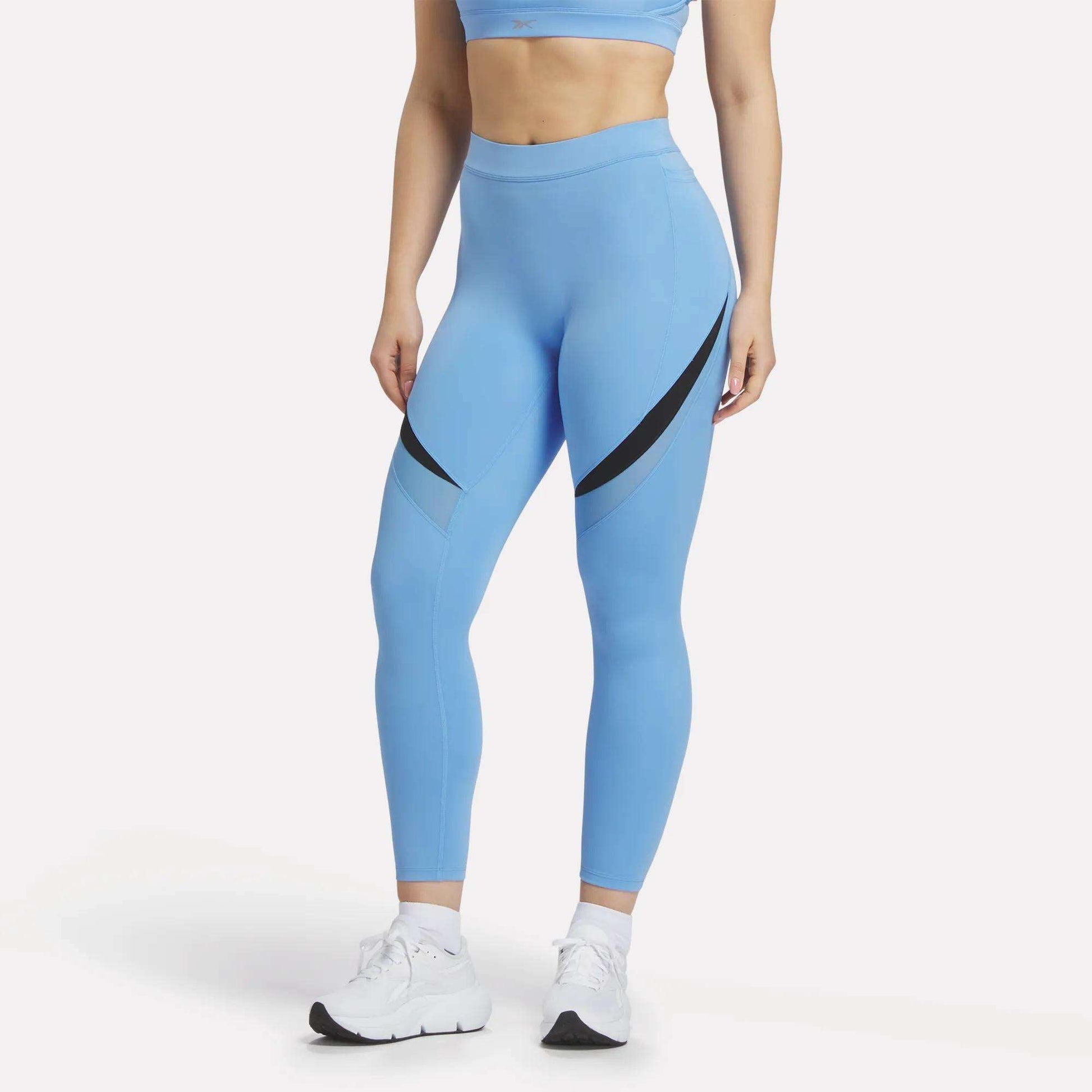 Reebok Women Women's Lux High-Rise Colorblock Leggings