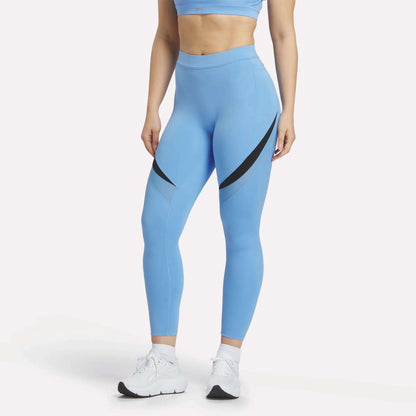 Reebok Women Women's Lux High-Rise Colorblock Leggings