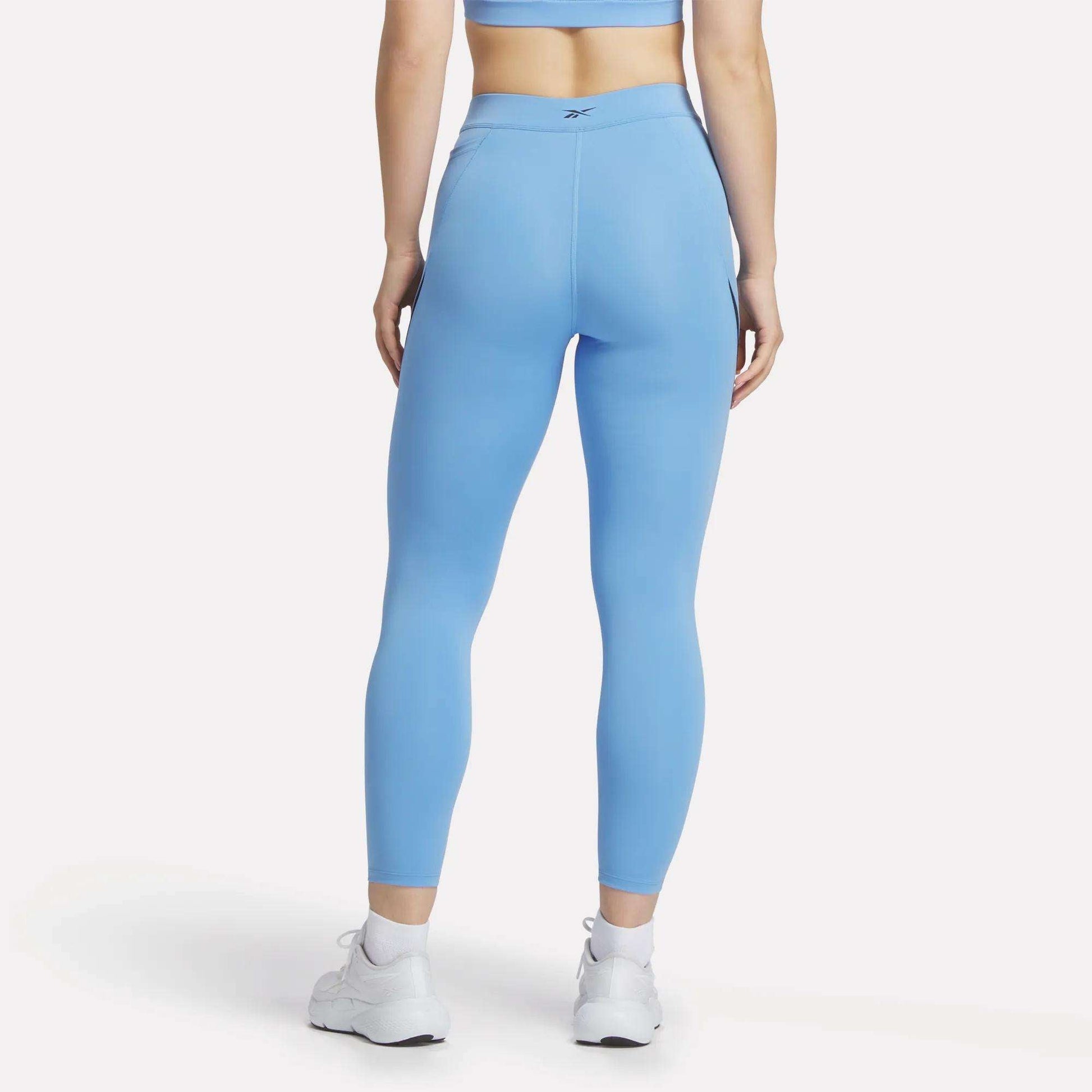 Reebok Women Women's Lux High-Rise Colorblock Leggings