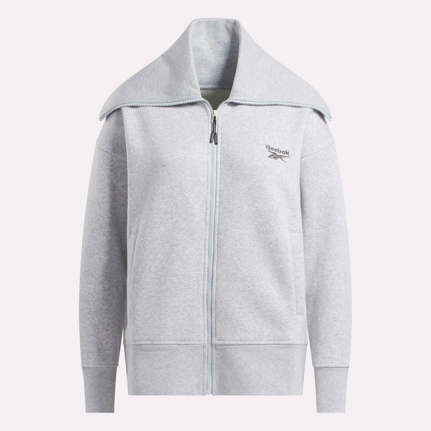Reebok Women Women's Wardrobe Essentials Retro Zip Top