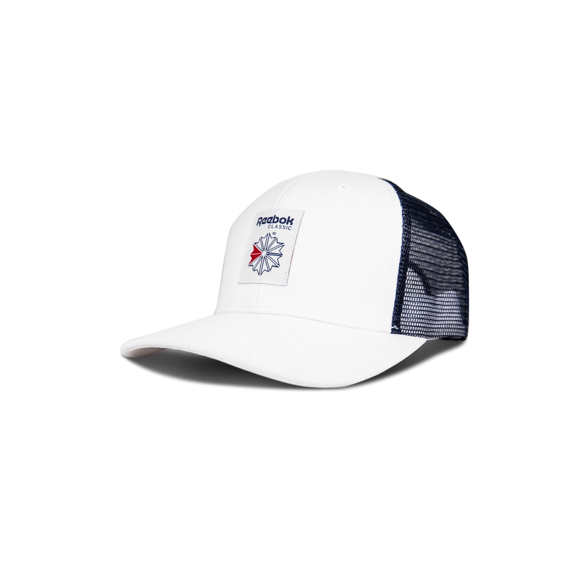 Reebok Women Woven Patch Vector Trucker Cap