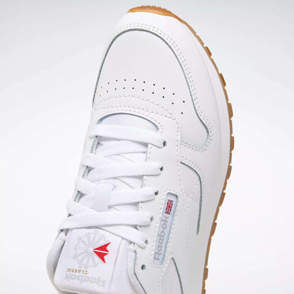 Reebok Kids Classic Leather Shoes (Big Kids)