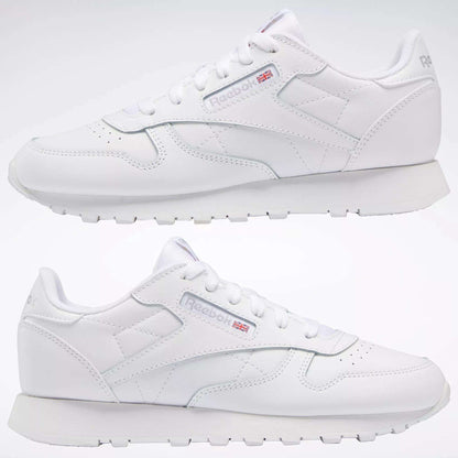 Reebok Classics Classic Leather Shoes (Big Kids)