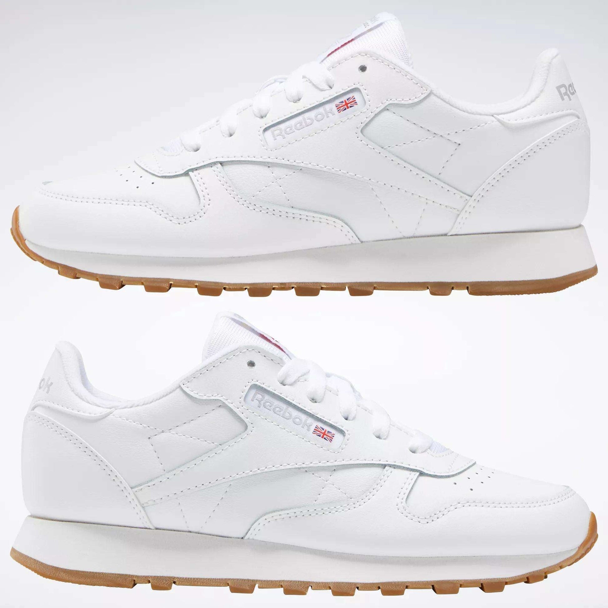 Reebok Classics Classic Leather Shoes (Big Kids)