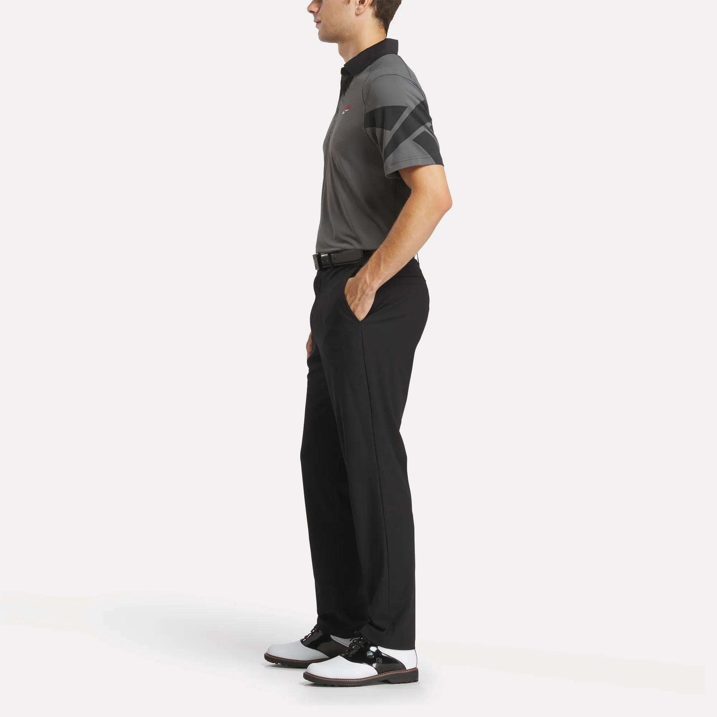 Reebok Sport Men's Signature Vector Colorblocked Polo Shirt