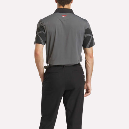 Reebok Sport Men's Signature Vector Colorblocked Polo Shirt