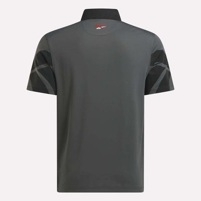 Reebok Sport Men's Signature Vector Colorblocked Polo Shirt