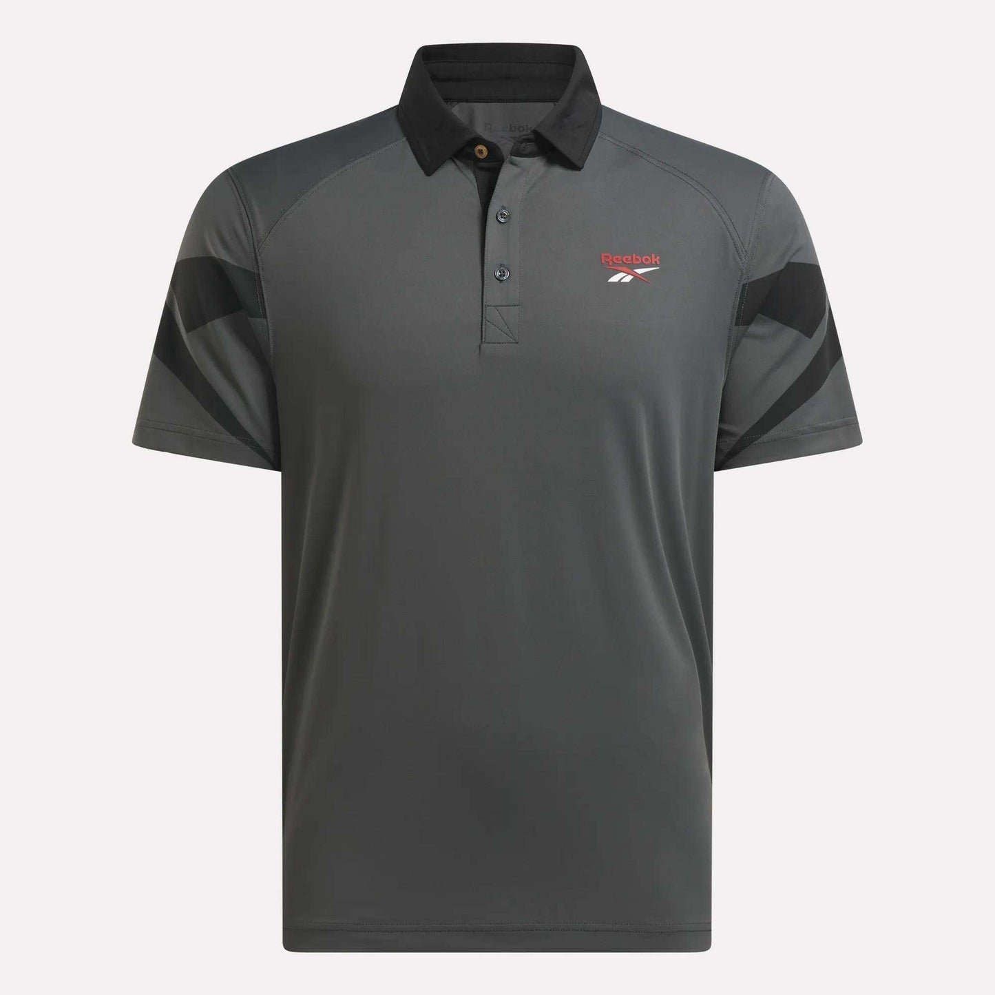 Reebok Sport Men's Signature Vector Colorblocked Polo Shirt
