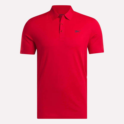 Reebok Sport Short Sleeve Bonded Micro Pique Polo Shirt