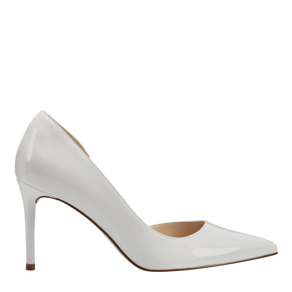 Meryl D'Orsay Pump - White Patent