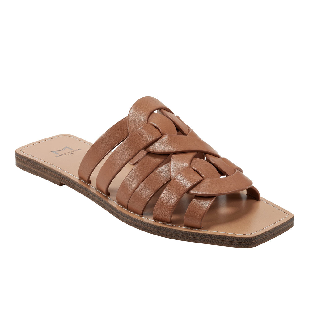 Kimiko Flat Slide Sandal - Natural