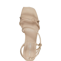 Gurion Block Heel Sandal - Light Natural