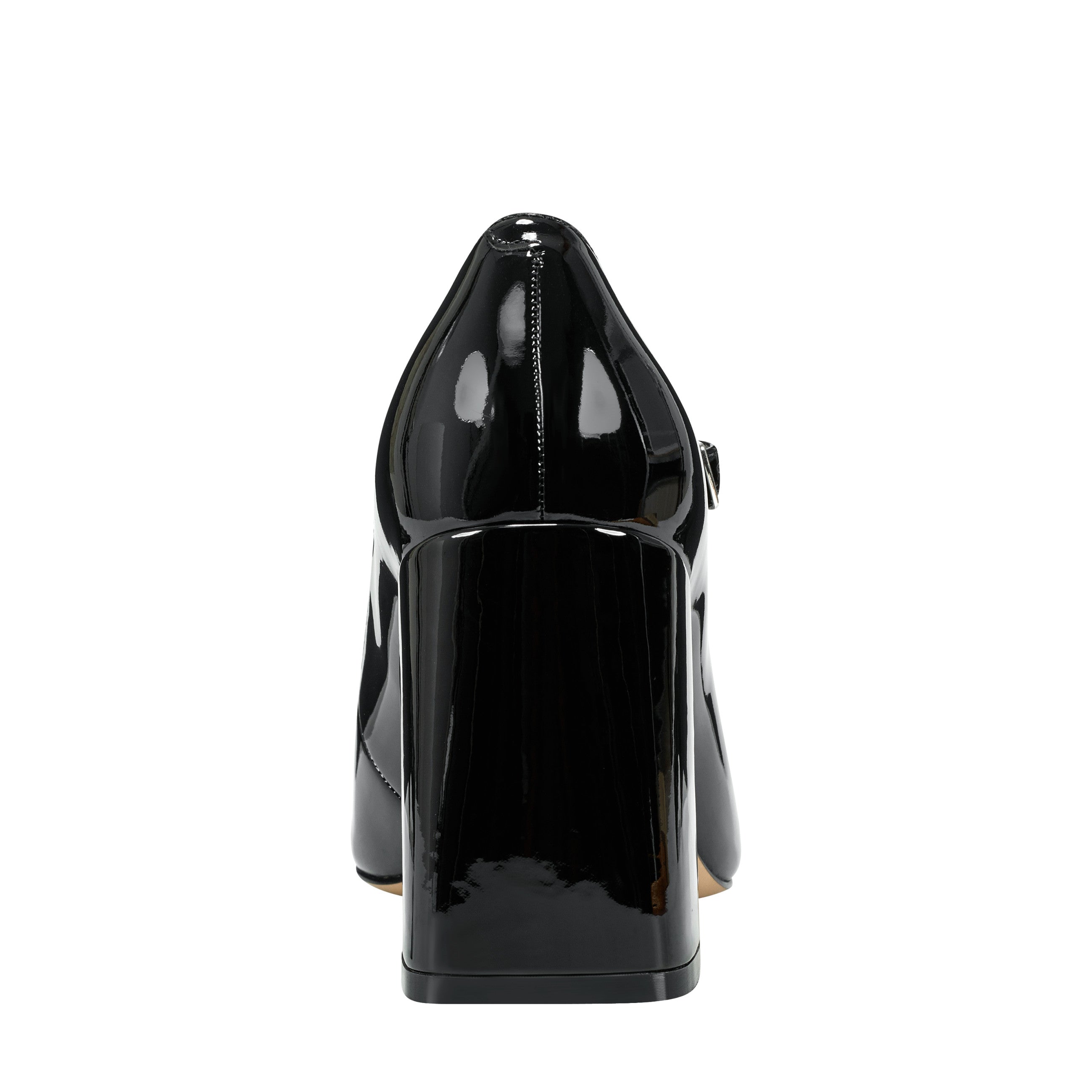 Charin Block Heel Mary Jane - Black Patent