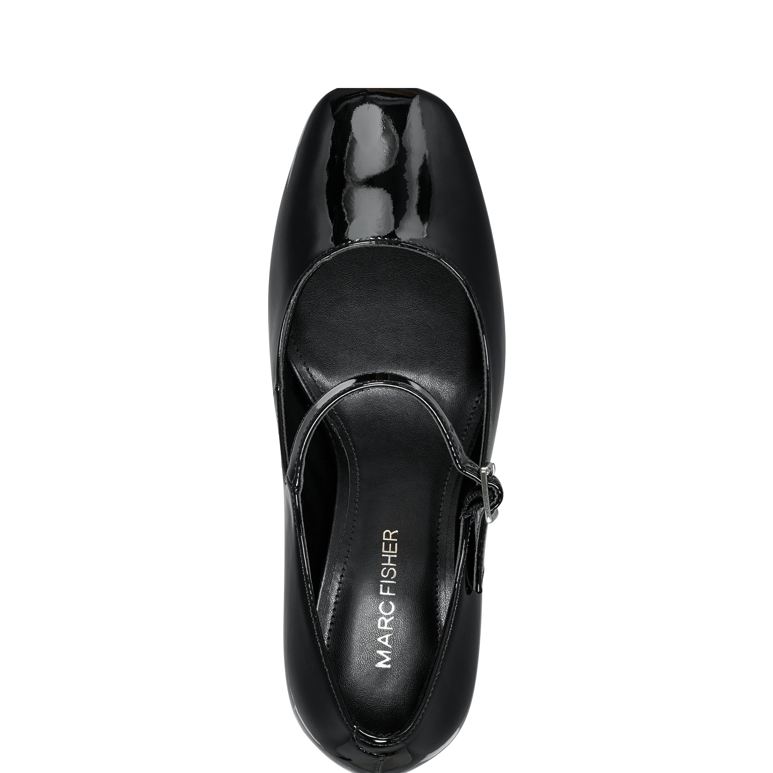 Charin Block Heel Mary Jane - Black Patent