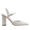 Doster Pointy Toe Slingback - Chic Cream Patent