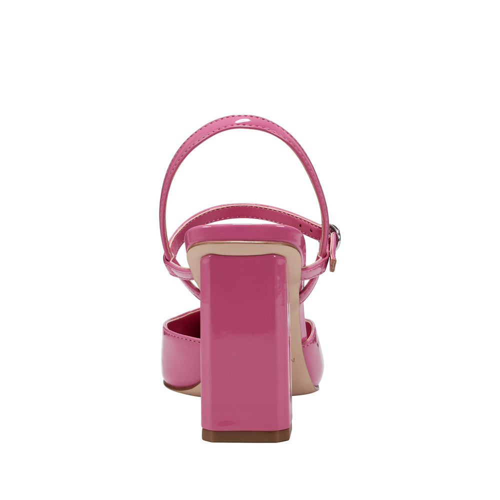Doster Pointy Toe Slingback - Pink Patent