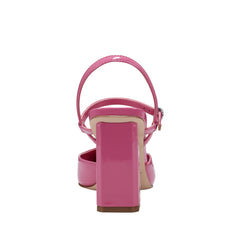 Doster Pointy Toe Slingback - Pink Patent