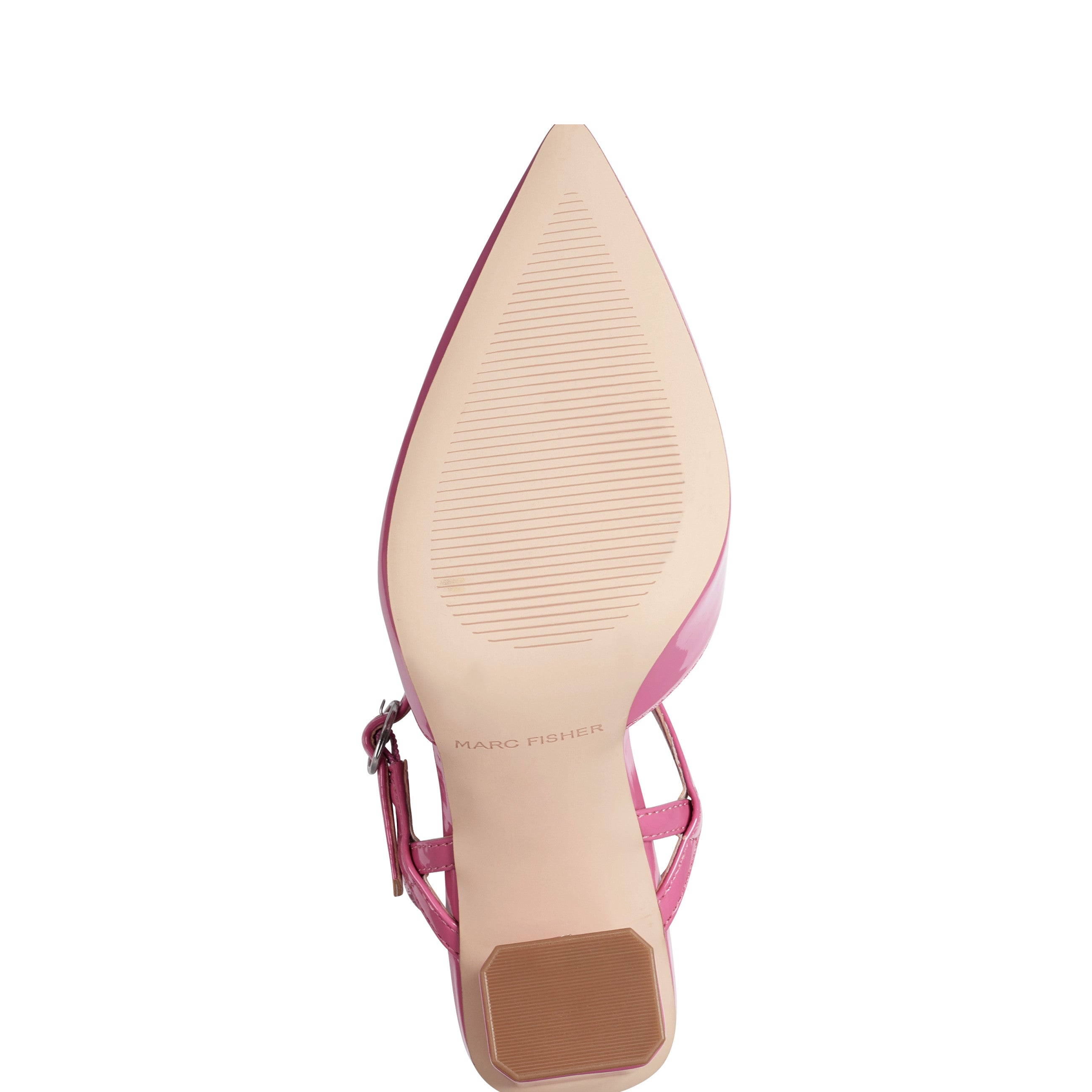 Doster Pointy Toe Slingback - Pink Patent