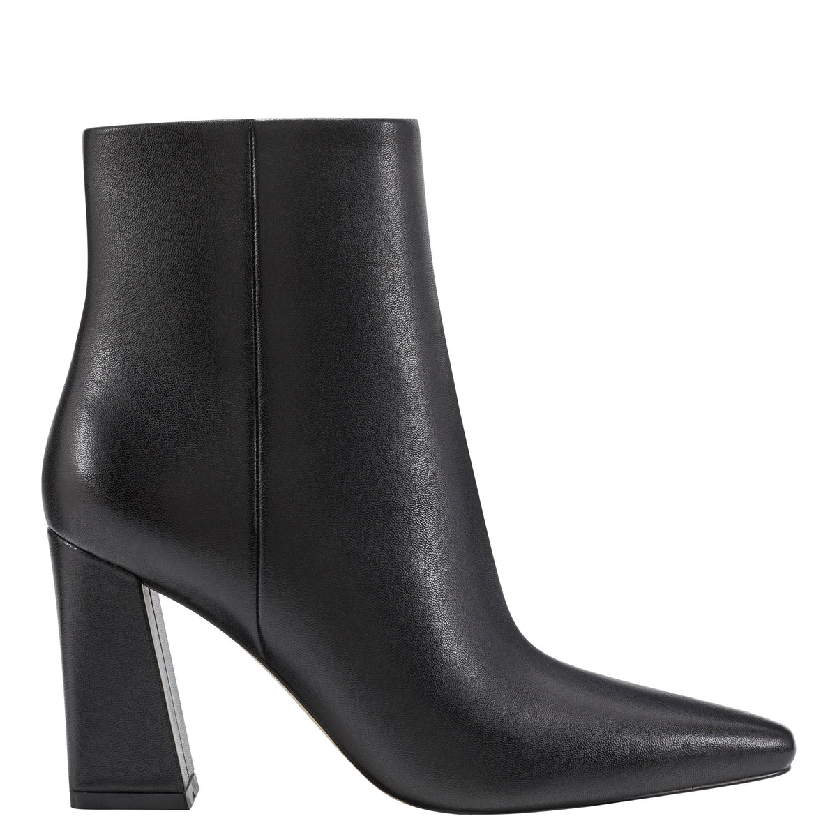 Yanara Heeled Bootie - Black Leather