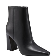 Yanara Heeled Bootie - Black Leather