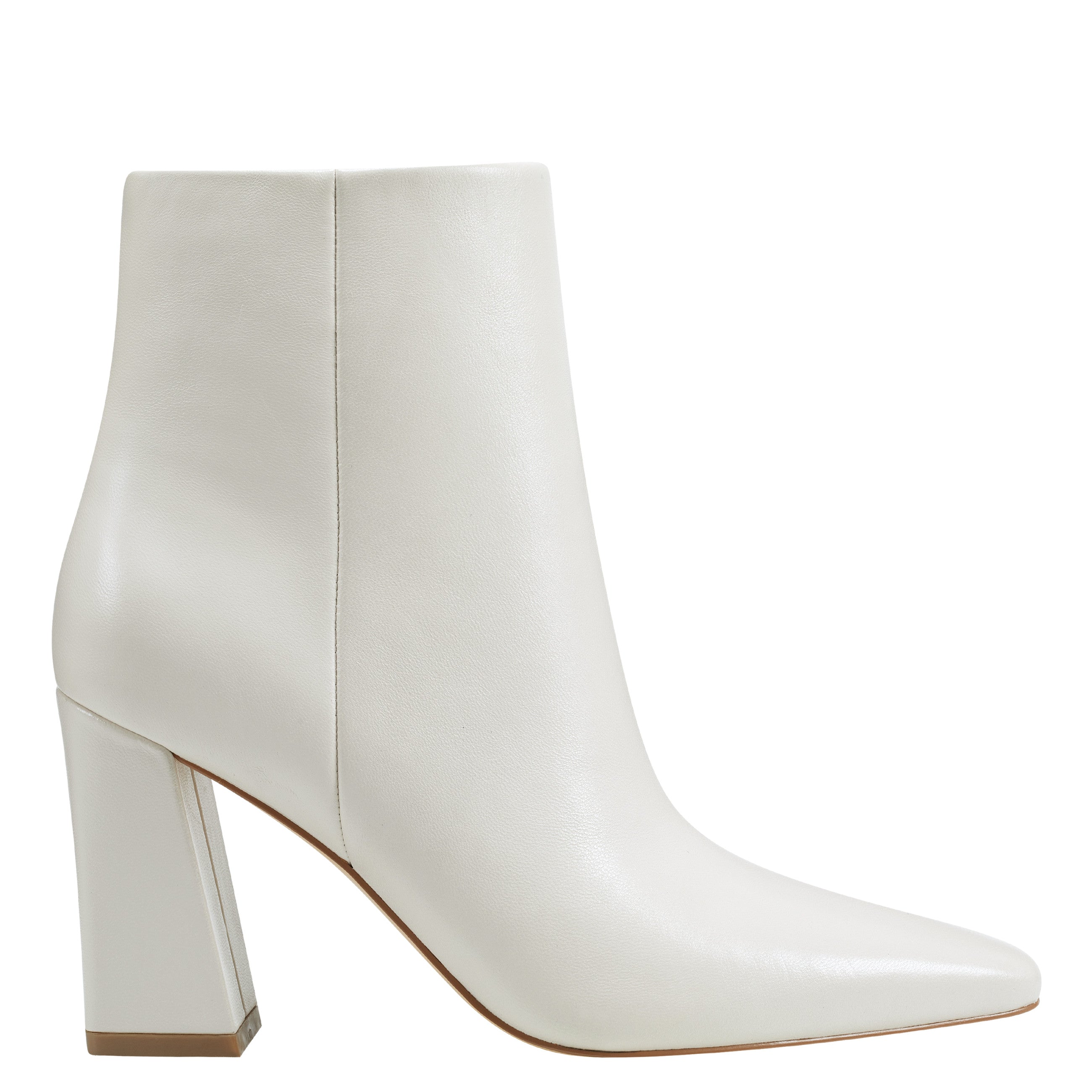 Yanara Heeled Bootie - Chic Cream