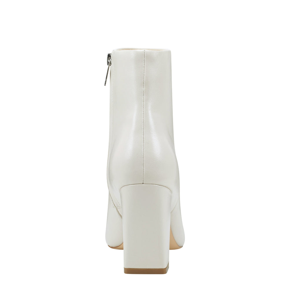 Yanara Heeled Bootie - Chic Cream