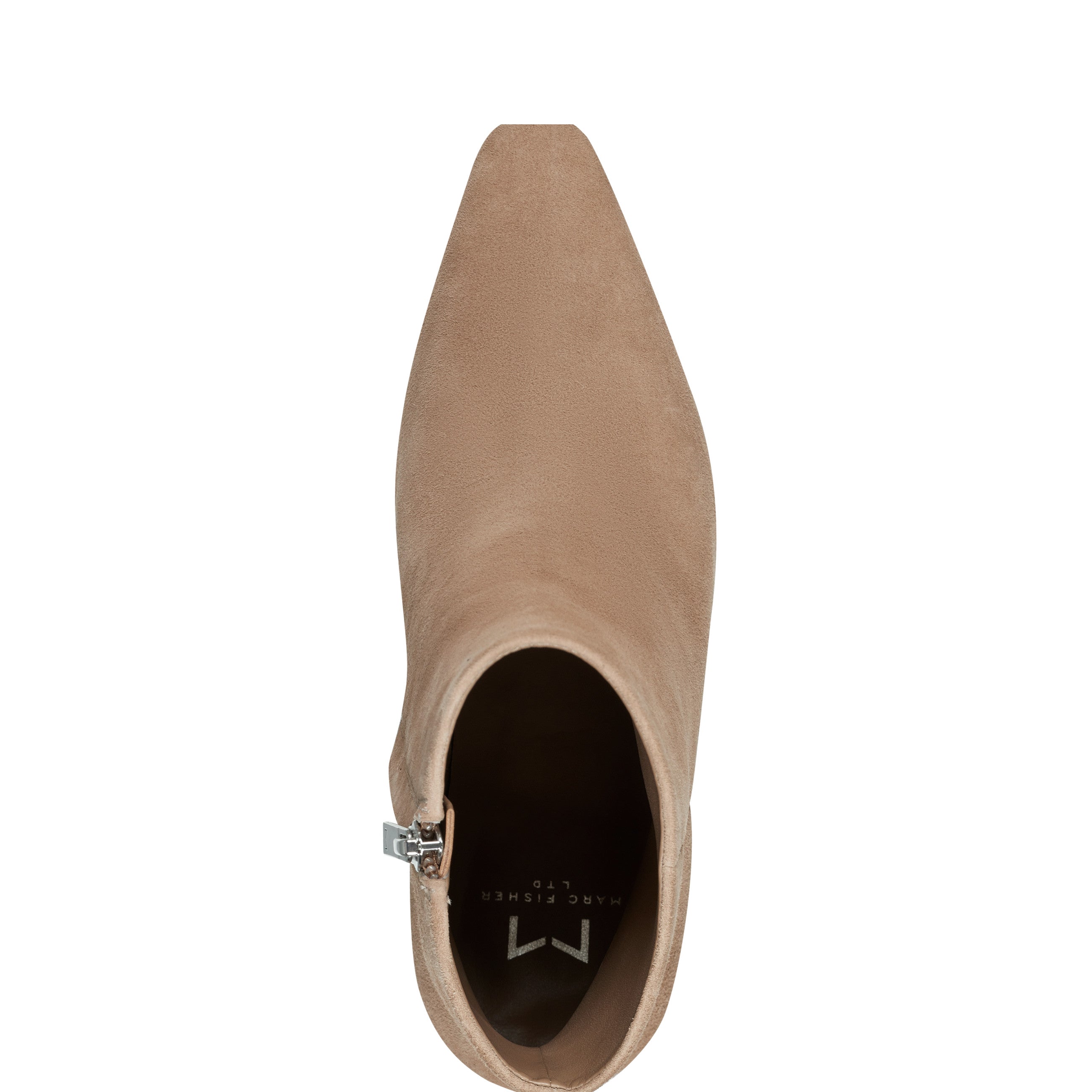 Yanara Heeled Bootie - Cognac Suede