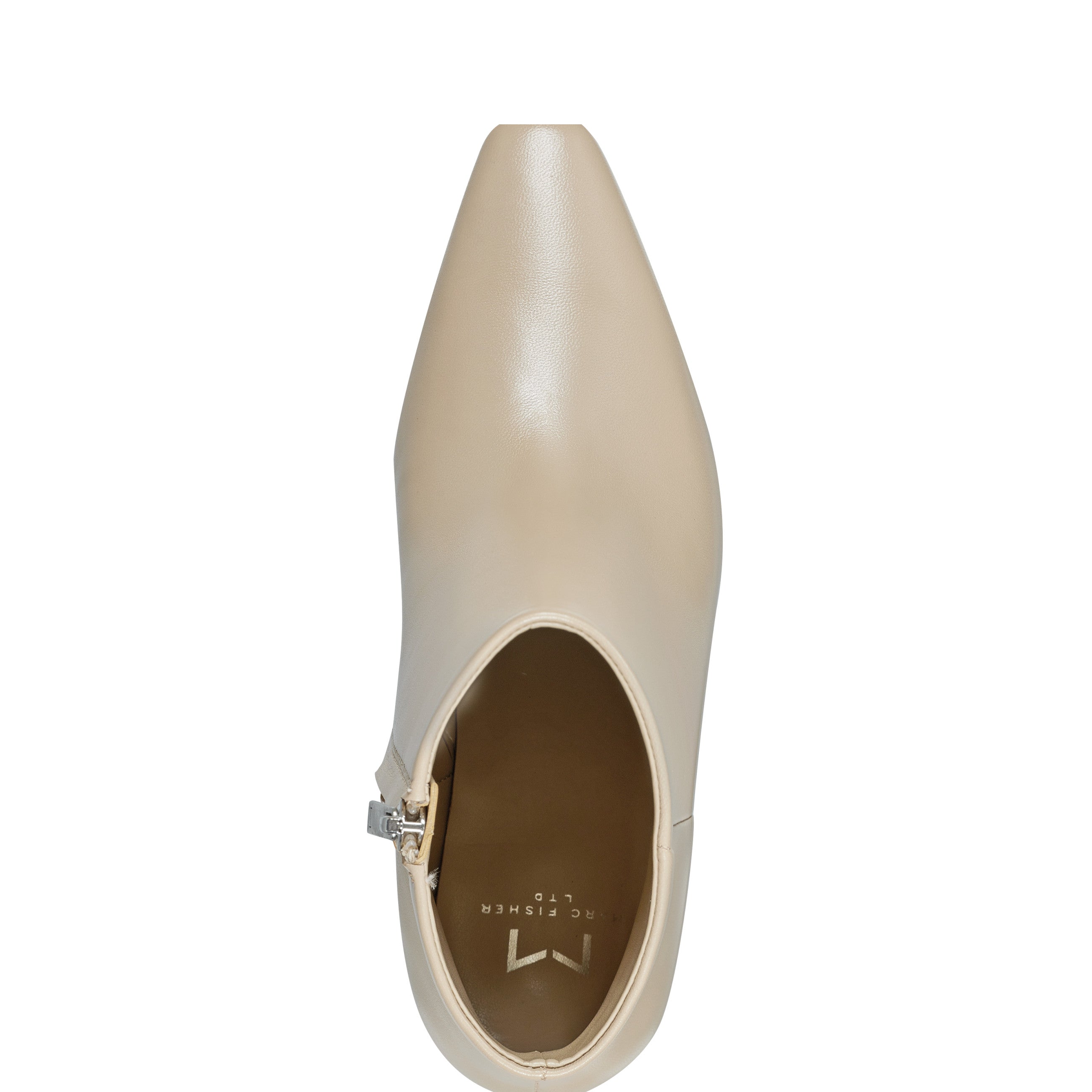 Yanara Heeled Bootie - Natural Leather