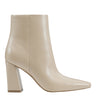 Yanara Heeled Bootie - Natural Leather