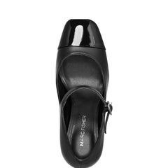 Charine Cap Toe Mary Jane - Black/Black