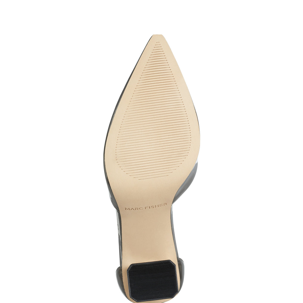 Demeter Ankle Strap Pump - Pewter Metallic