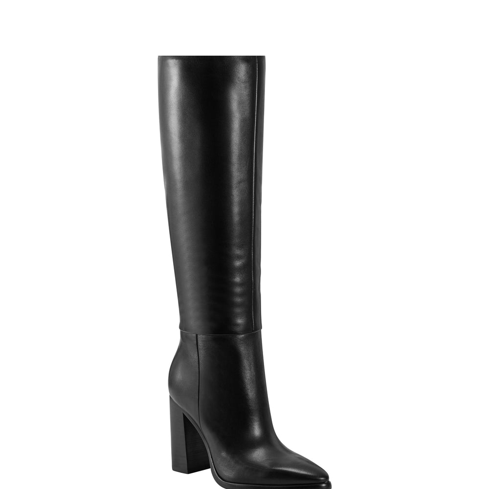 Lannie Dress Boot - Black Leather
