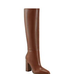 Lannie Dress Boot - Medium Natural Leather
