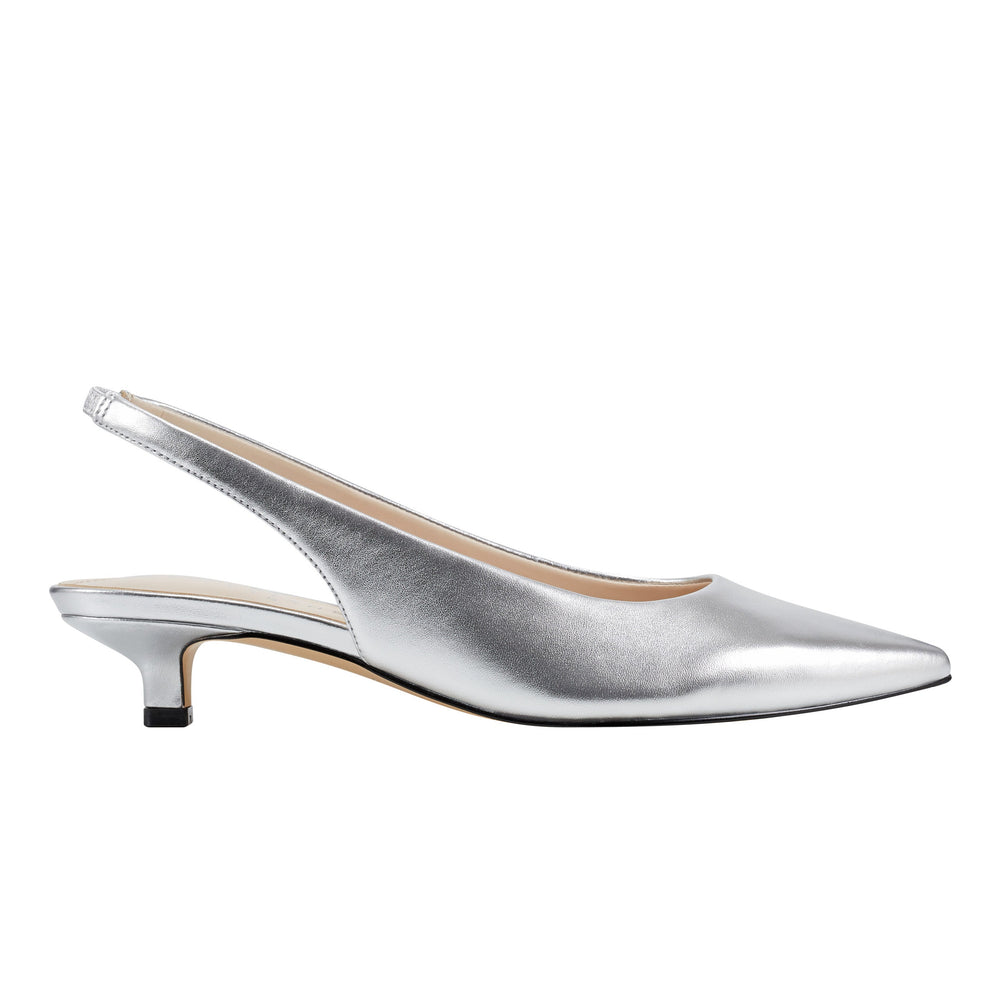 Posey Slingback Pump - Silver