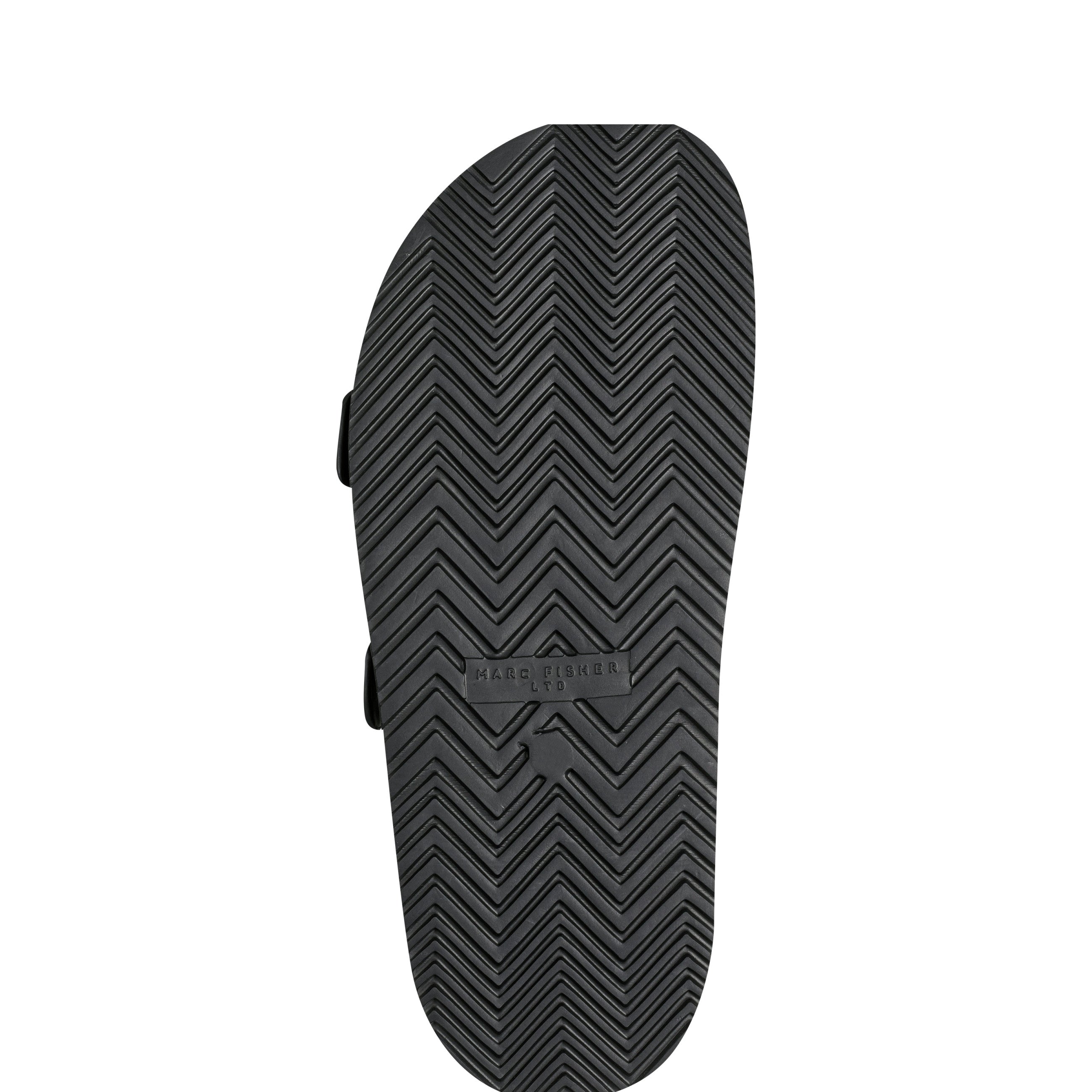 Agusta Studded Slide Sandal - Black Leather