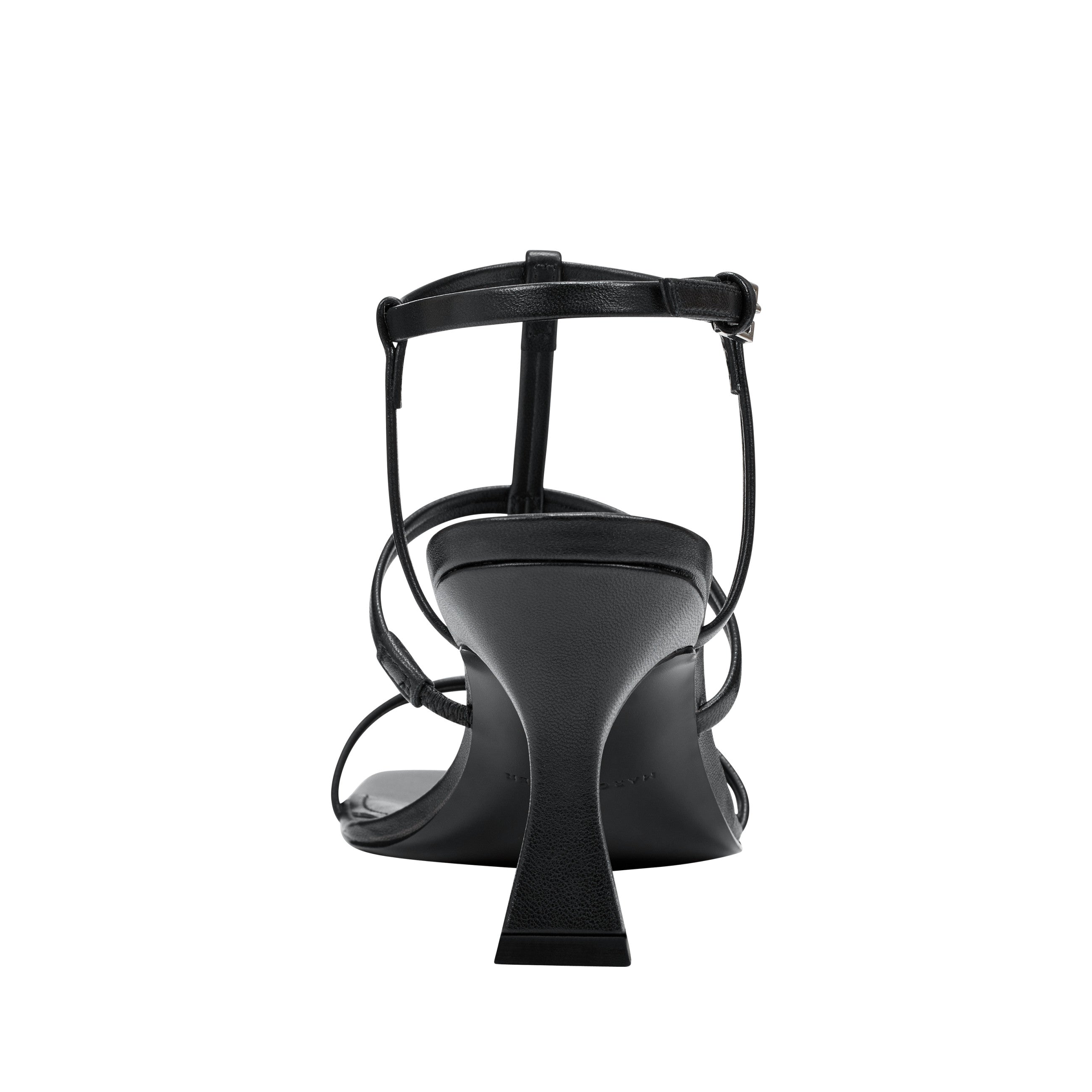 Dennie Strappy Dress Sandal - Black Leather