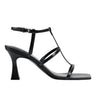 Dennie Strappy Dress Sandal - Black Leather