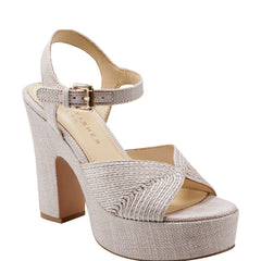 Starla Block Heel Platform Sandal - Light Pink