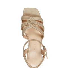Cairo Platform Sandal - Medium Natural