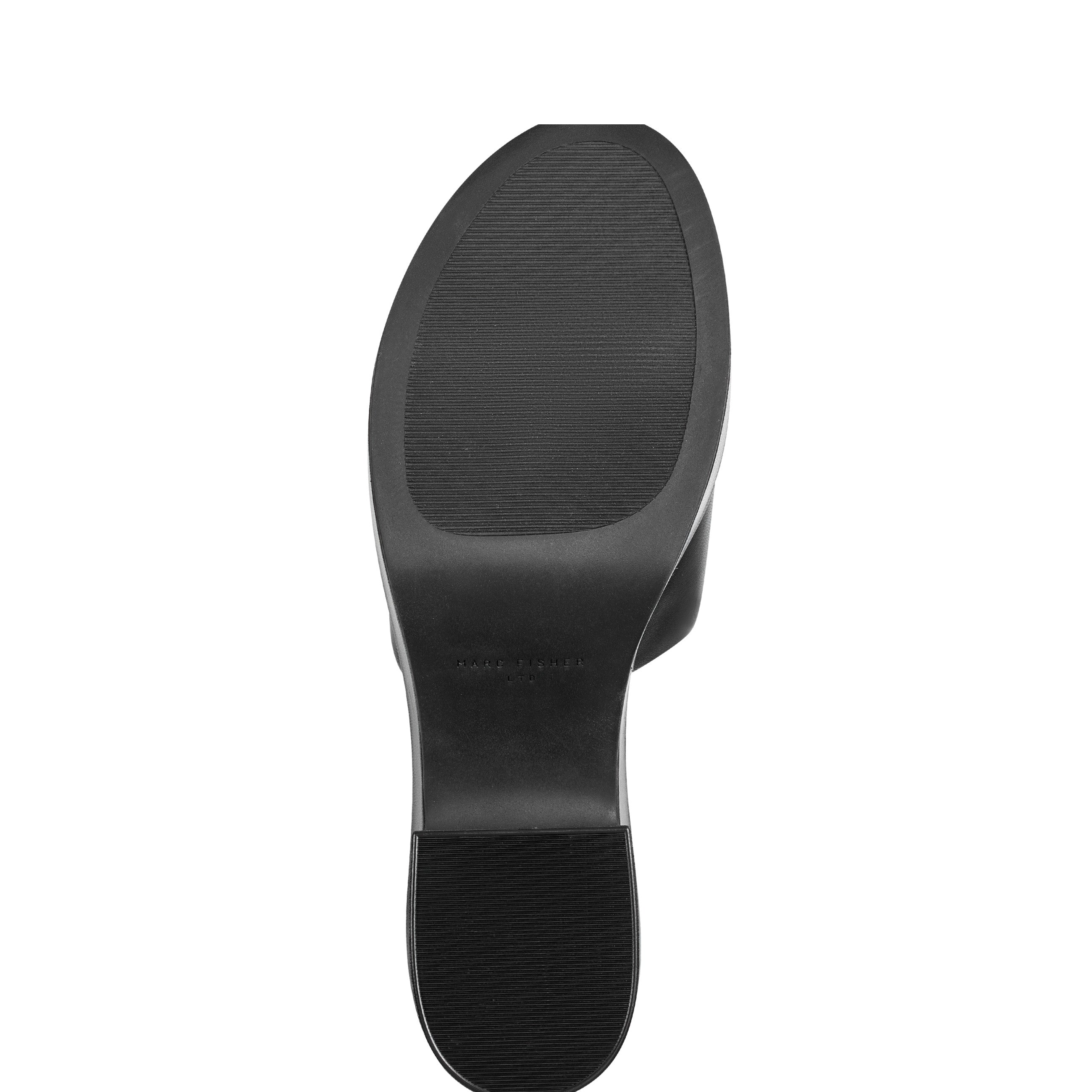 Forina Platform Slide Sandal - Black