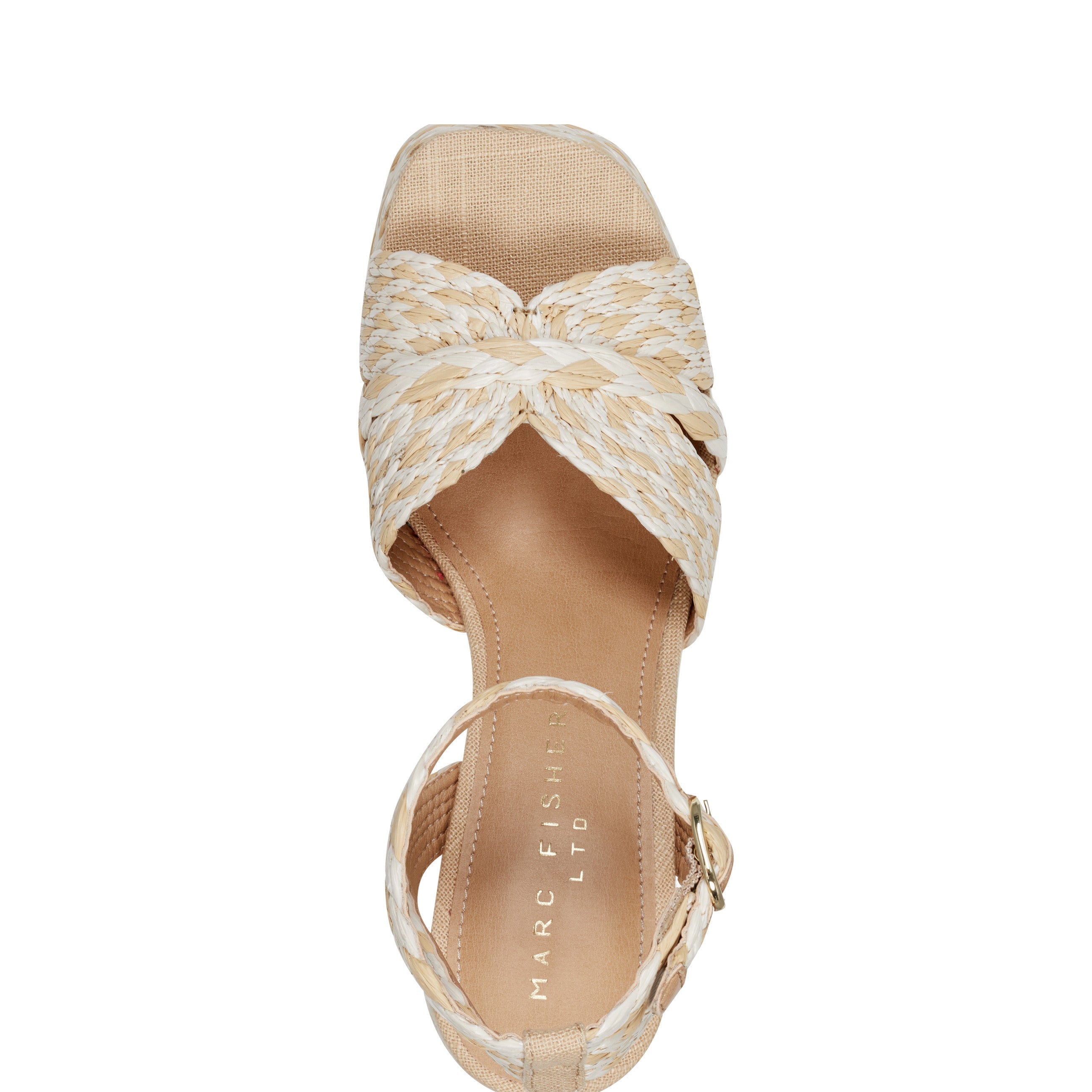 Janie Platform Sandal - Light Natural