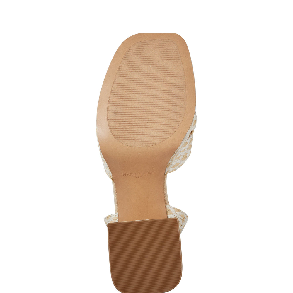 Janie Platform Sandal - Light Natural