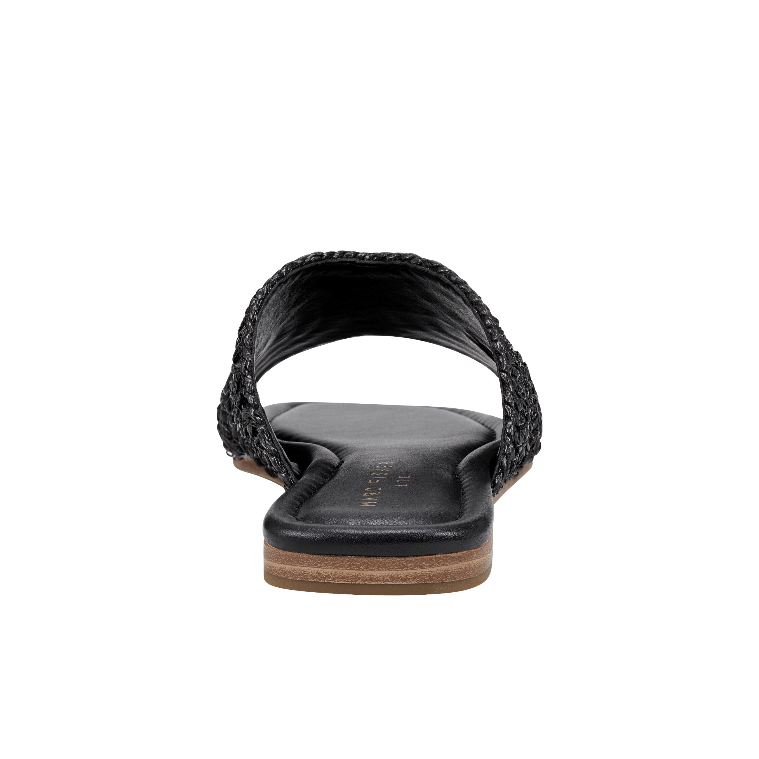 Narda Flat Sandal - Black