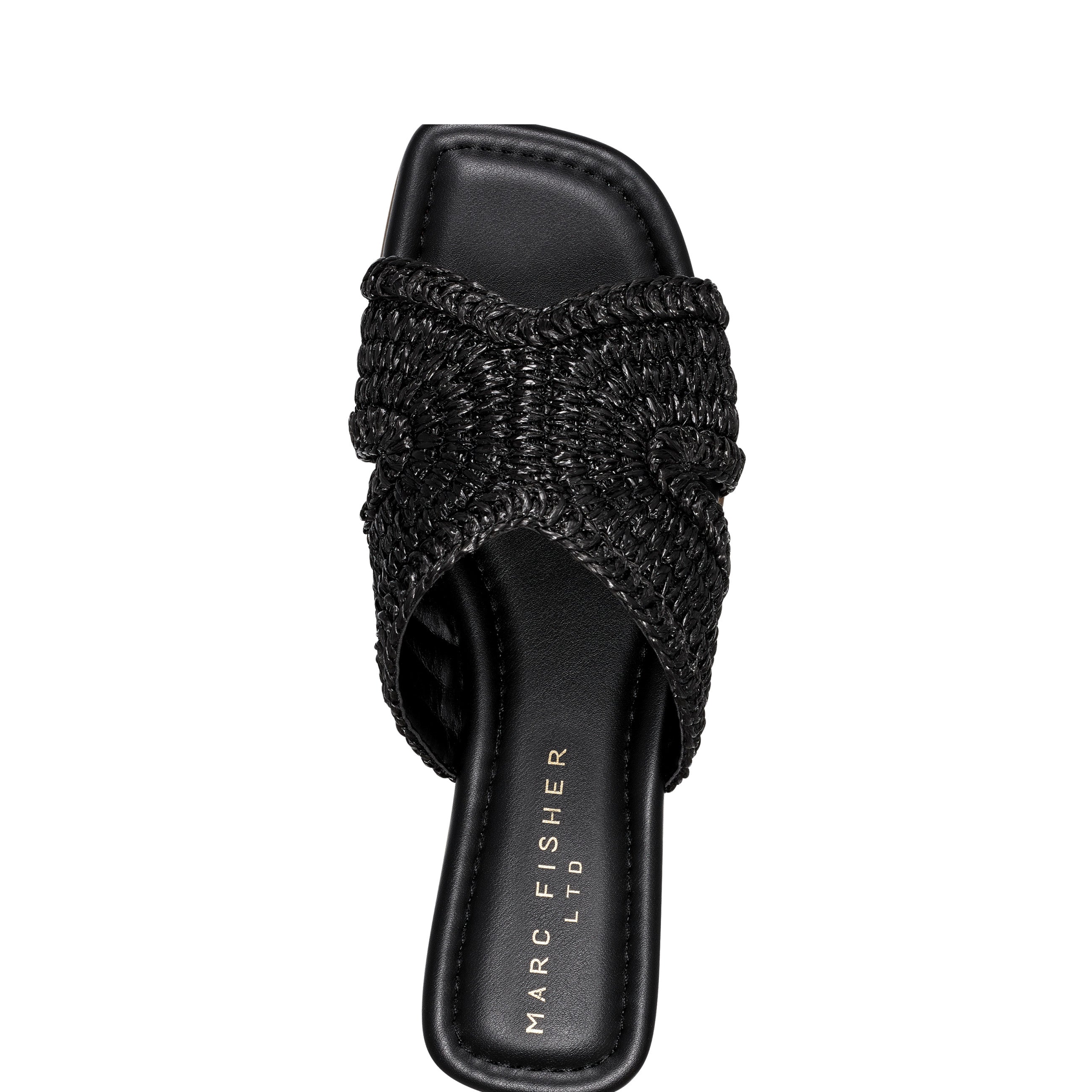 Narda Flat Sandal - Black