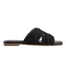 Narda Flat Sandal - Black