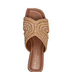 Narda Flat Sandal - Natural