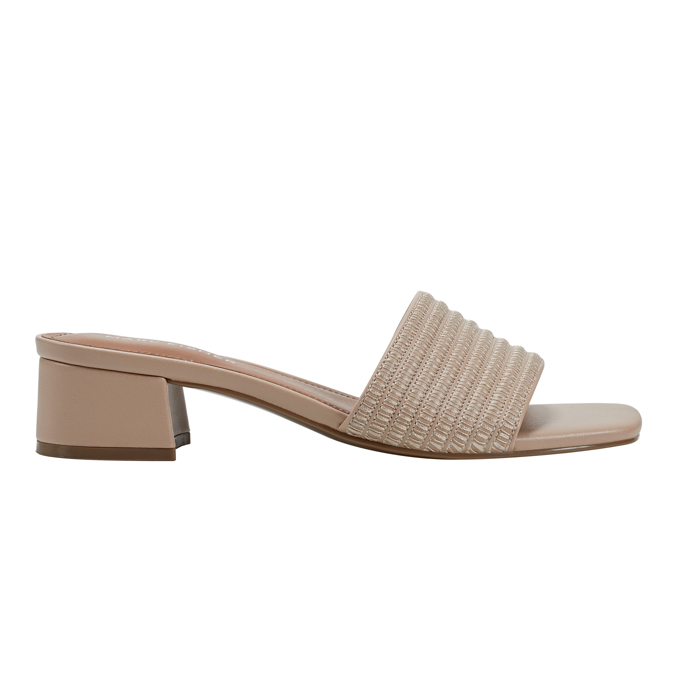 Casala Block Heel Sandal - Light Natural