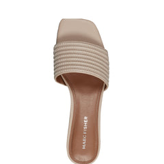 Casala Block Heel Sandal - Light Natural